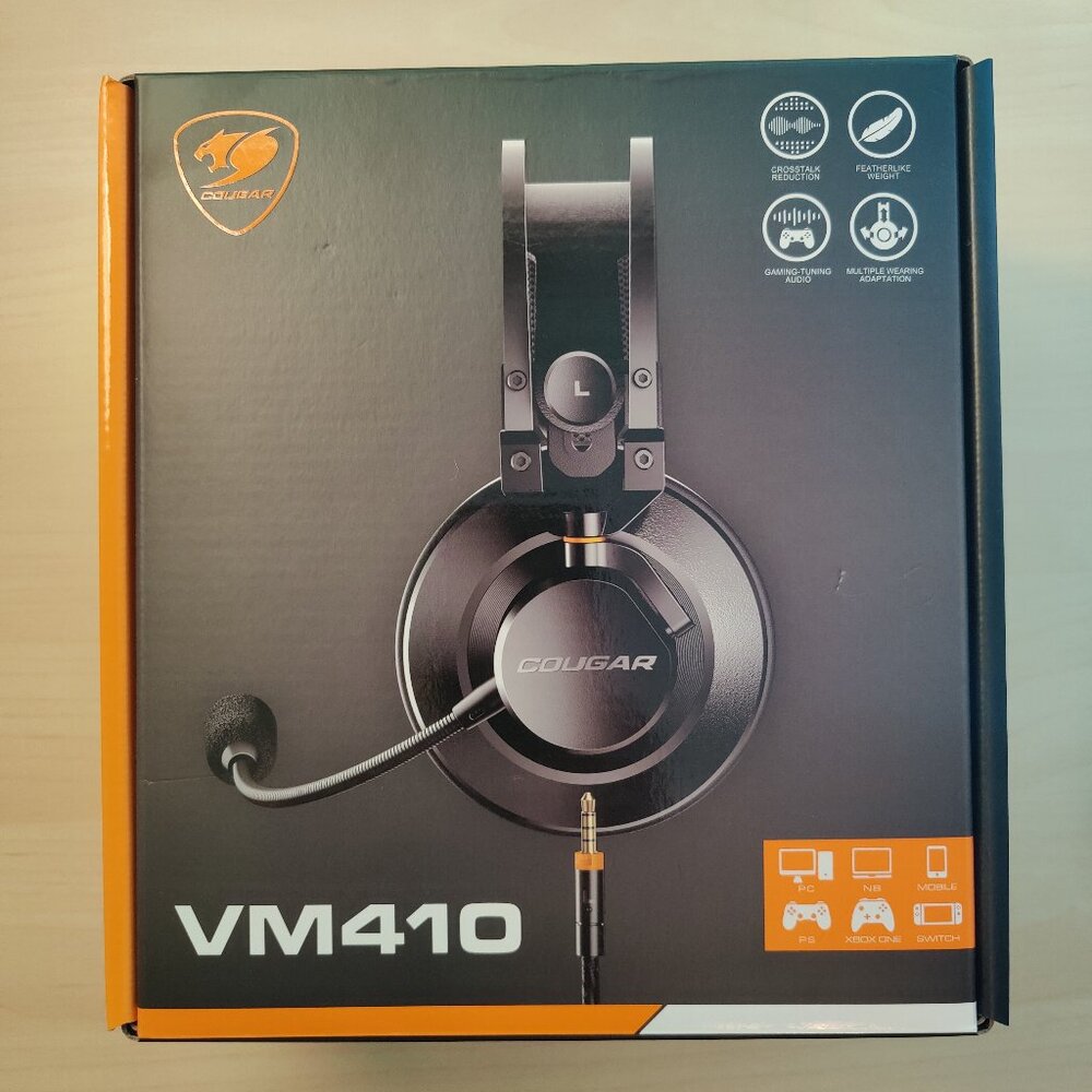 Gaming Headset COUGAR VM410, New Sealed